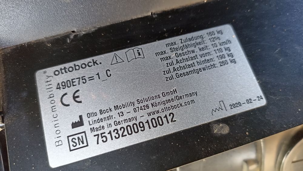 Wózek inwalidzki elektryczny Ottobock Juvo B4