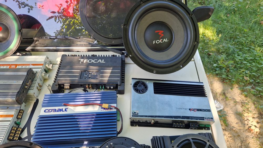 Підсилювачі 4х канальні різні