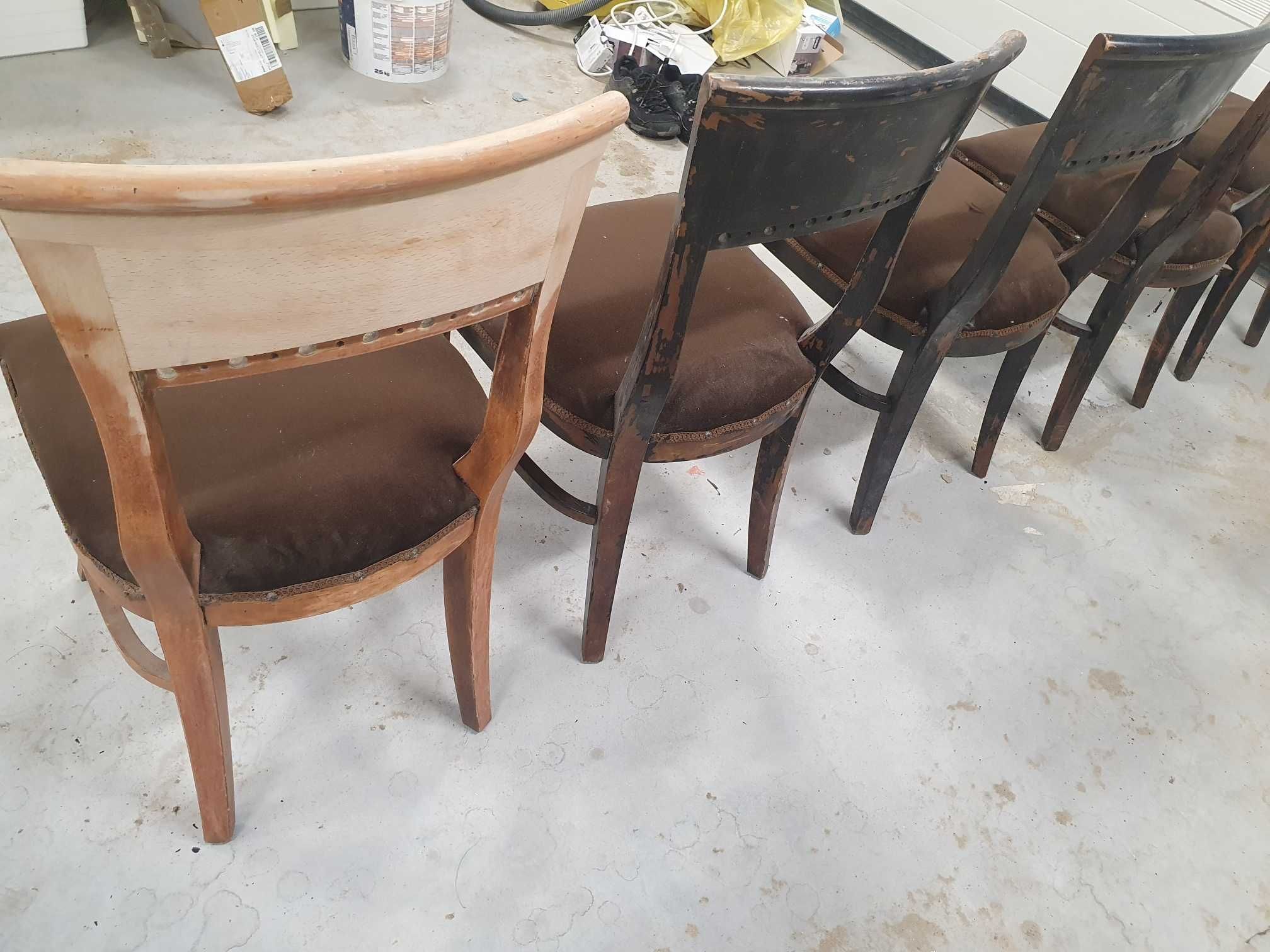 Krzesła drewniane kpl. 5 sztuk !