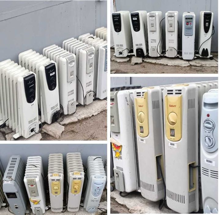 Масляные батареи, обогреватели.  1500 гривен