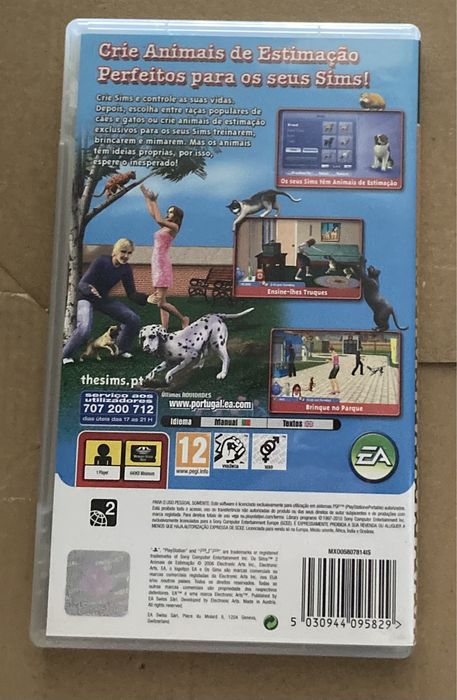Jogo Sims 2 para psp
