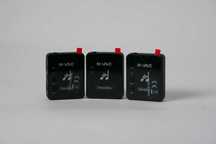 M‑Wave Wireless Audio – 1 Transmissor + 2 Receptores | Igual a novo