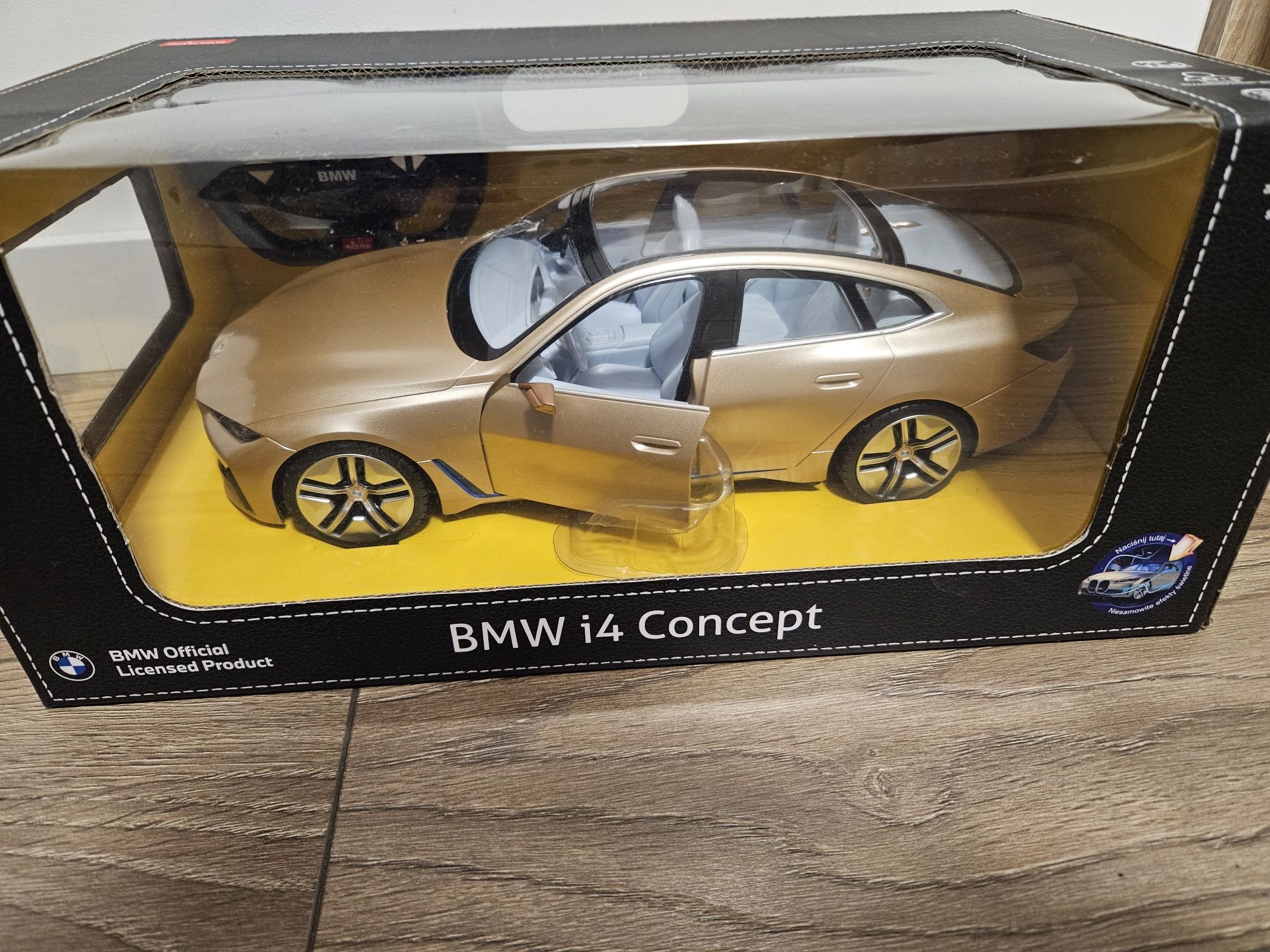 Zdalnie sterowany samochód autko BMW i4 RC nowy