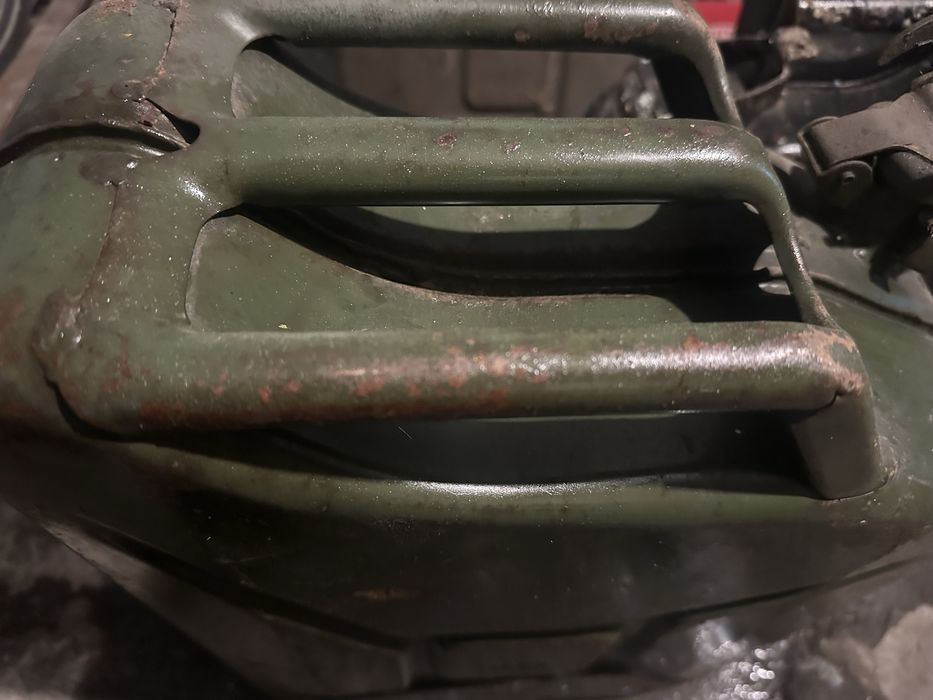 Kanister metalowy stalowy 20 litrow 10 litrow