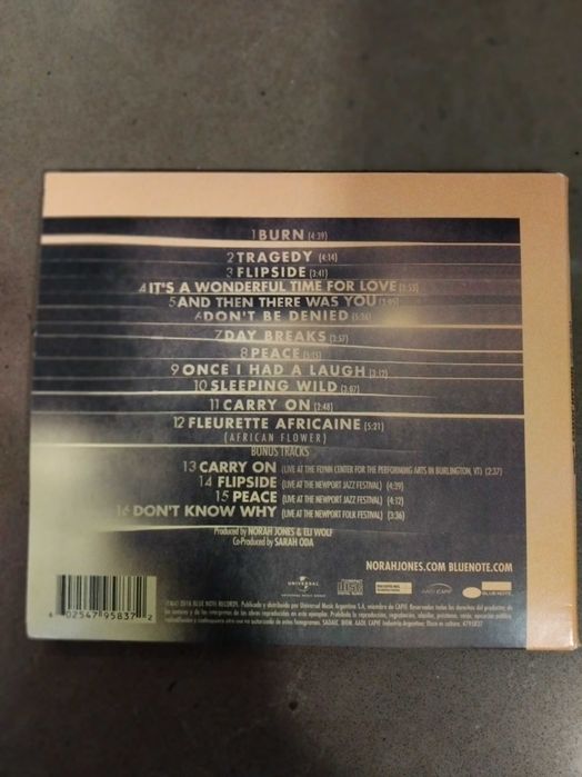 Cd novo da Norah Jones