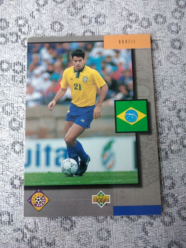 Karta World cup USA 94 Road to finals Brazil