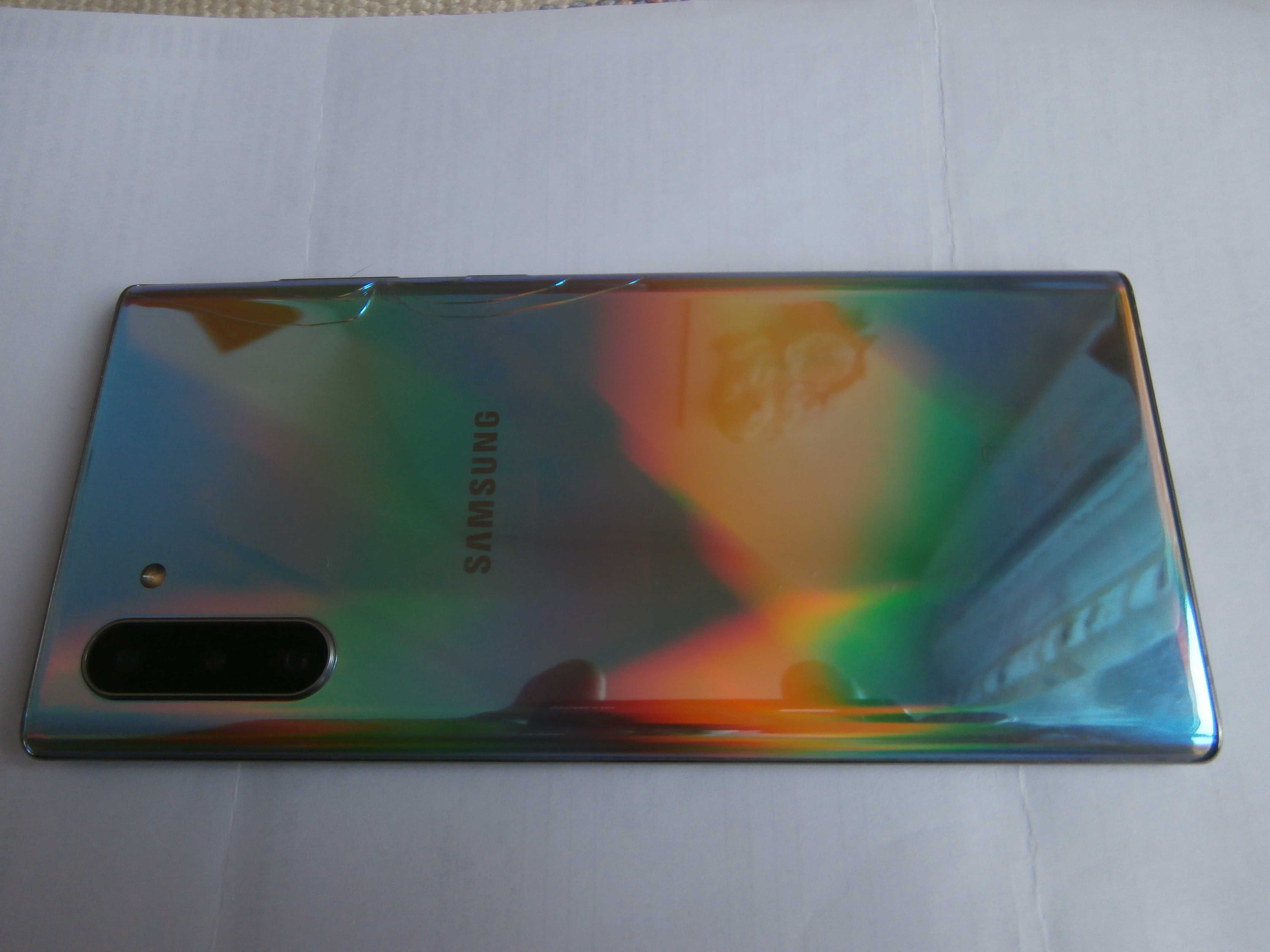 Samsung Galaxy Note 10 8/256 GB uszkodzony.