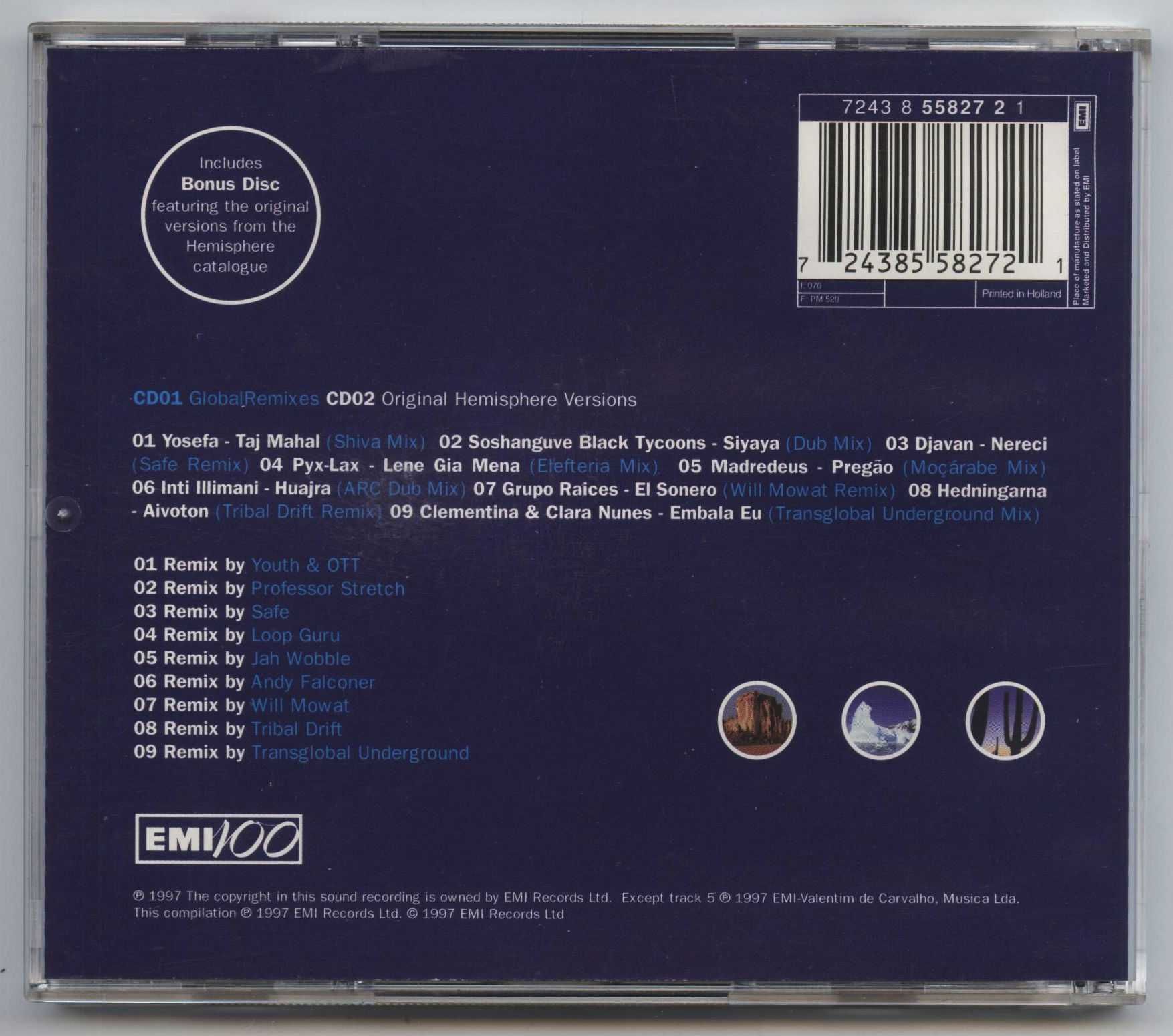 CD Worlds Collide / Global Remixes: Transglobal Underground... (2CD)