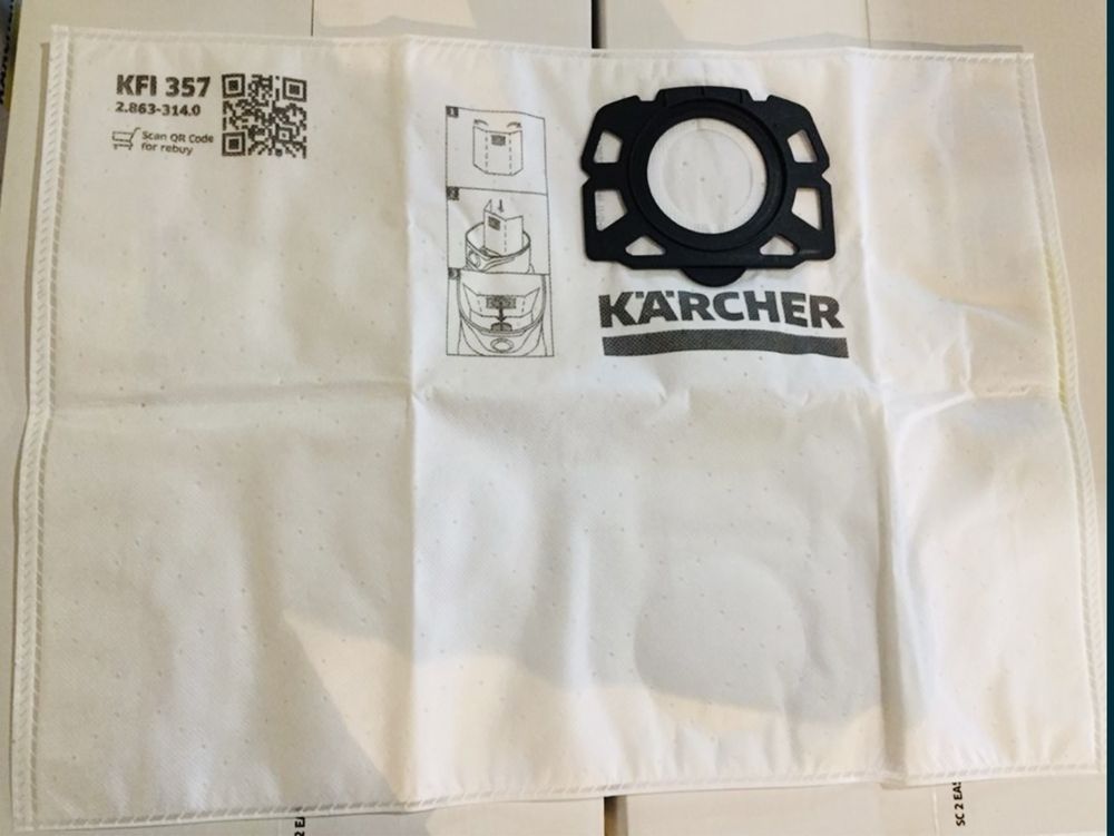 Флісові мішки для Karcher WD3