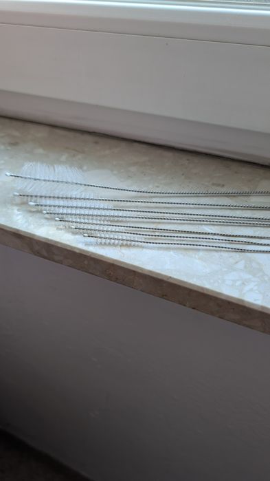 Zestaw szczoteczek do czyszczenia słomek i rurek