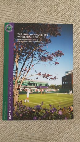 Livro (programa) oficial do torneio Grand Slam de ténis Wimbledon 2017