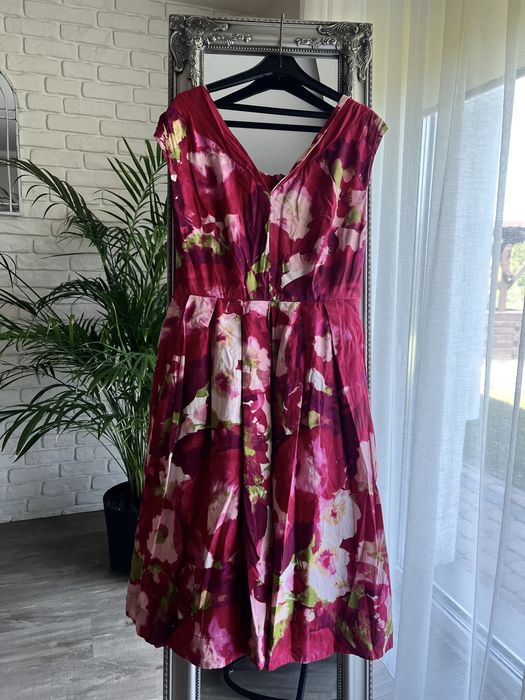 Sukienka kwiaty wesele chrzciny