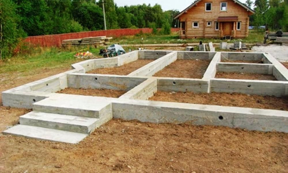 Строительство фундамента. Фундамент.Бетонирование. Бетонные работы.
