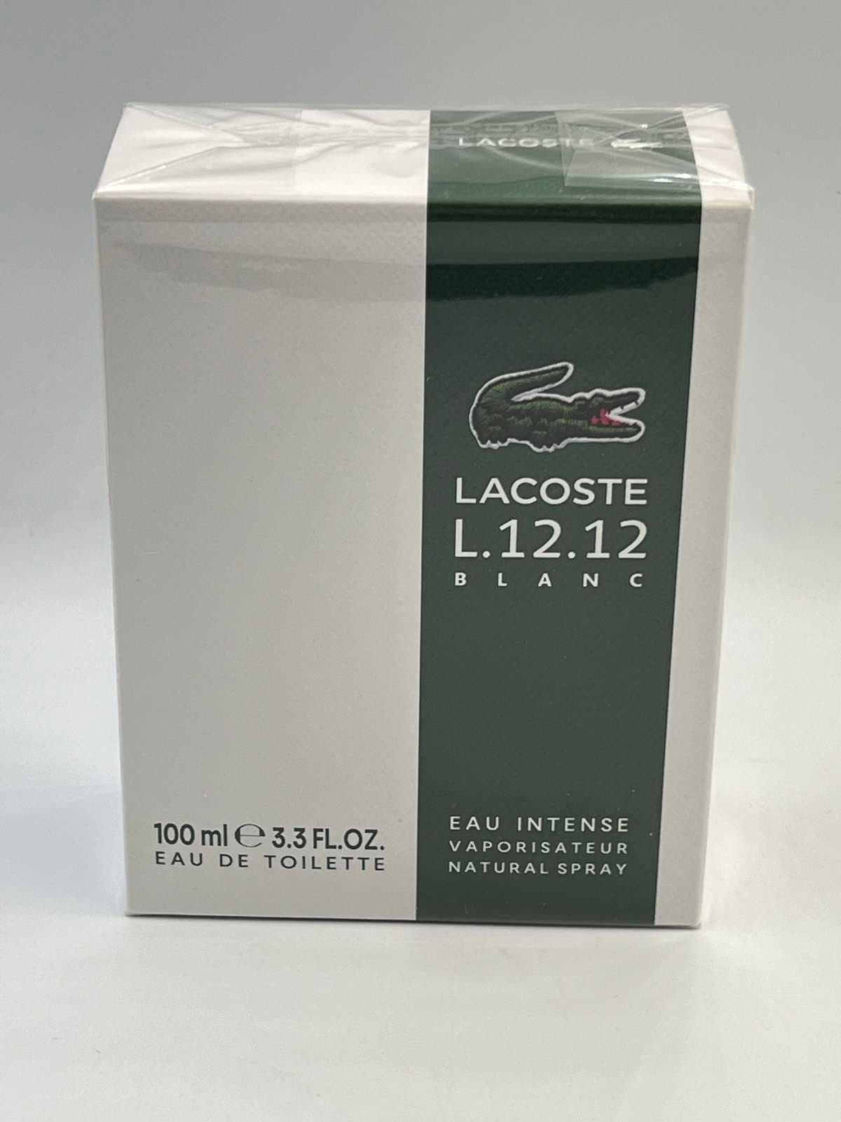 Lacoste L.12.12 Blanc Eau Intense edt 100 мл Оригинал