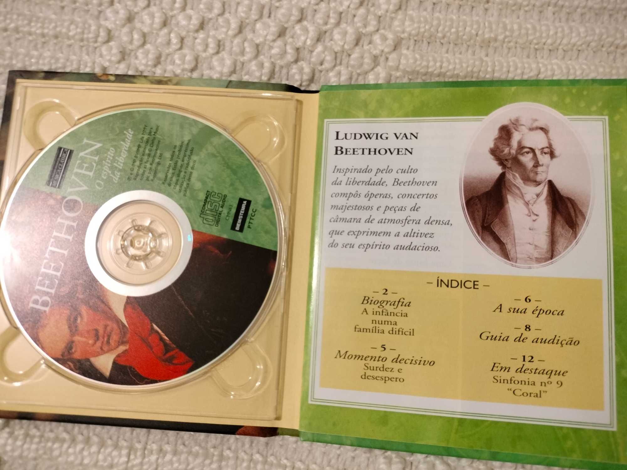 Conjunto de 3 CDs de Música Clássica