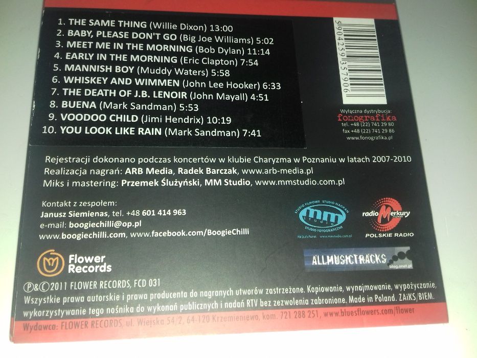 CD Boogie Chilli "Koncert"