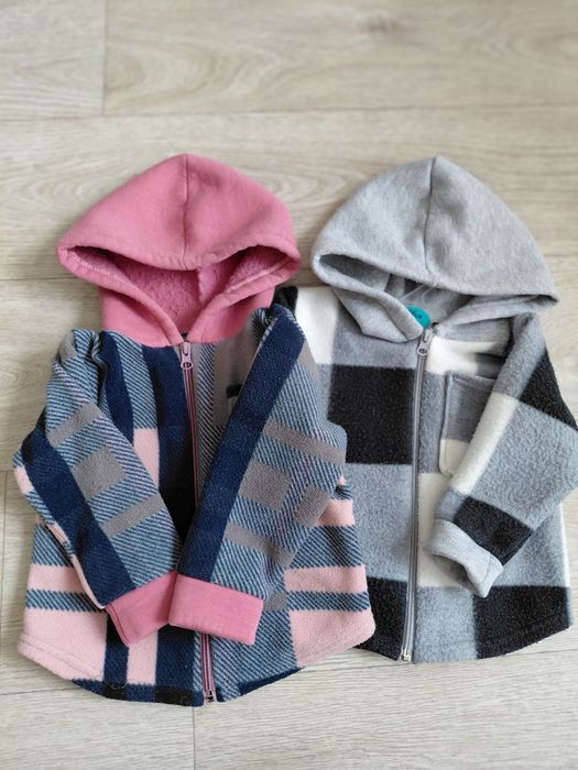 Тепла флісова сорочка, для двійні