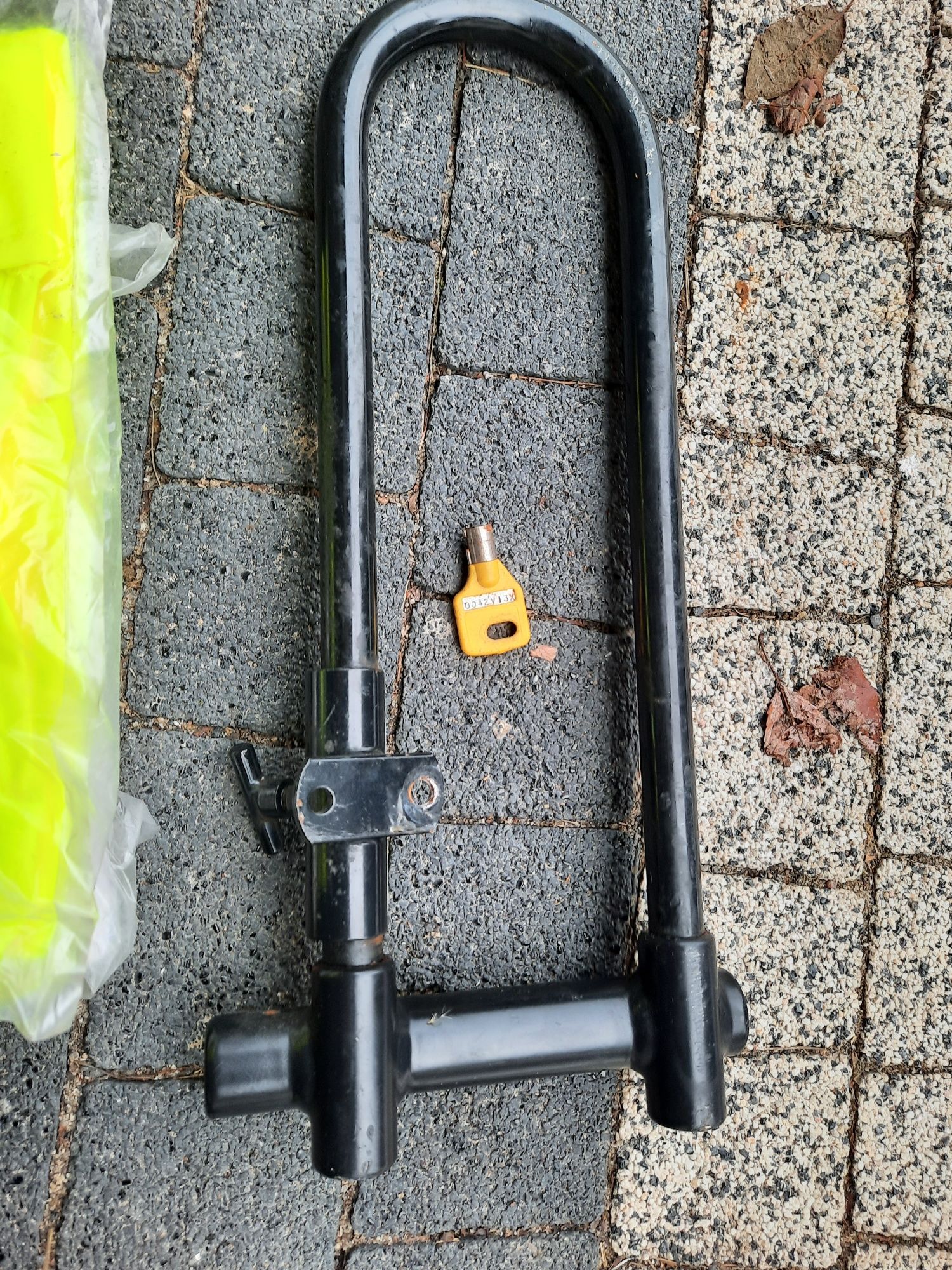 Blokada U lock motocykla plus kamizelka
