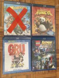 2 blu-rays animação como novos - Gru e Batman