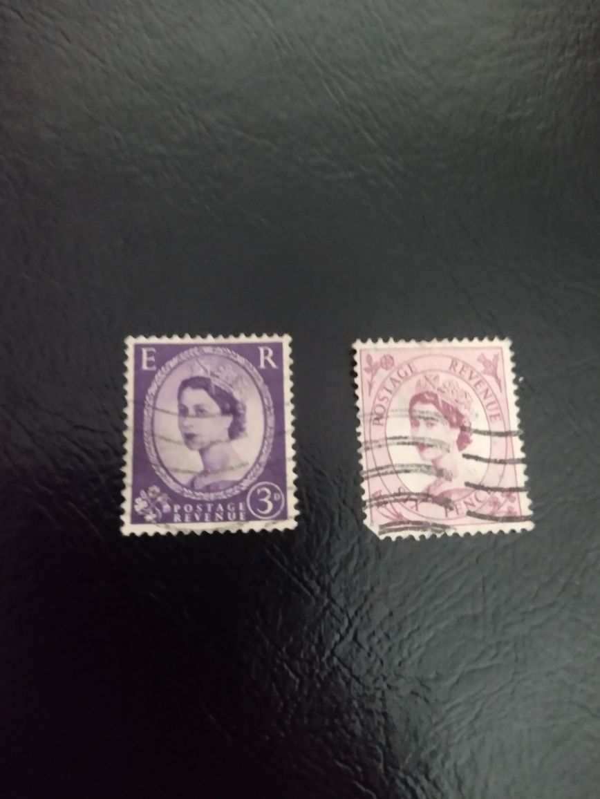 Znaczek pocztowy Królowa Elżbieta II