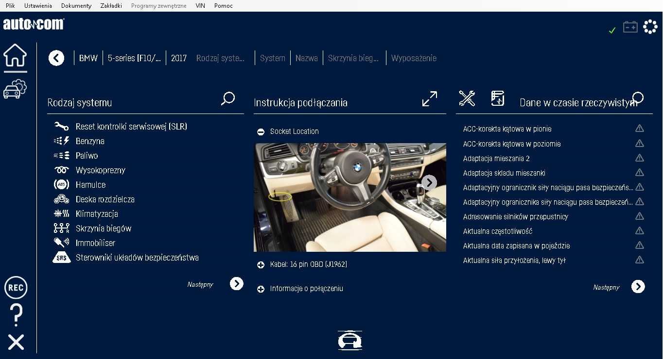 Diagnostyka, Interfejs, Tester Multidiag,  Delphi ds150e V4.3