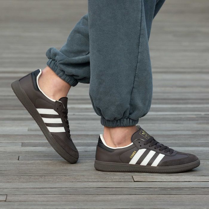 Жіночі Кросівки Adidas Samba Brown 36-41 (Без Предоплати)