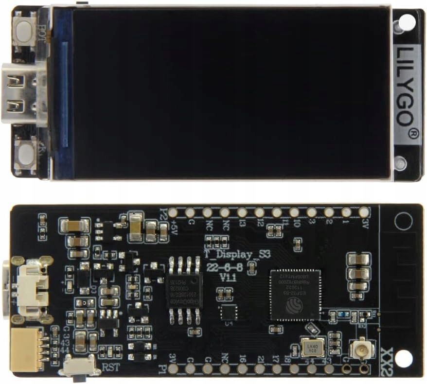 LILYGO T-Display-S3 ESP32-S3 1,9 cala ST7789 Wyświetlacz LCD