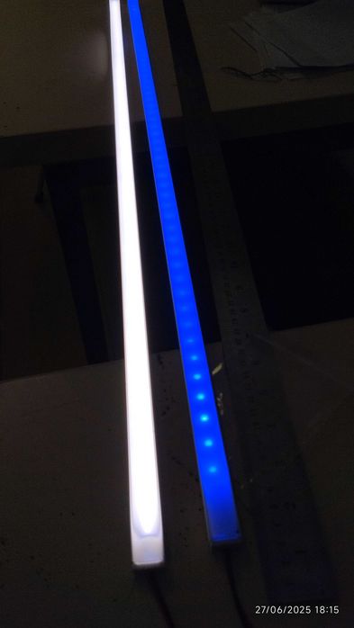 Calhas de luz leds para aquarios