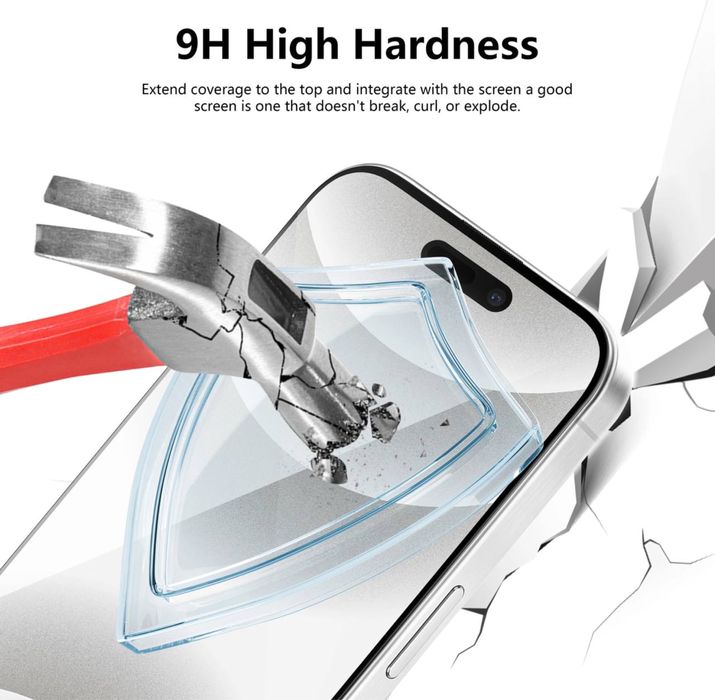 Захисне скло Casetori Ceramic 16ProMax/16Pro