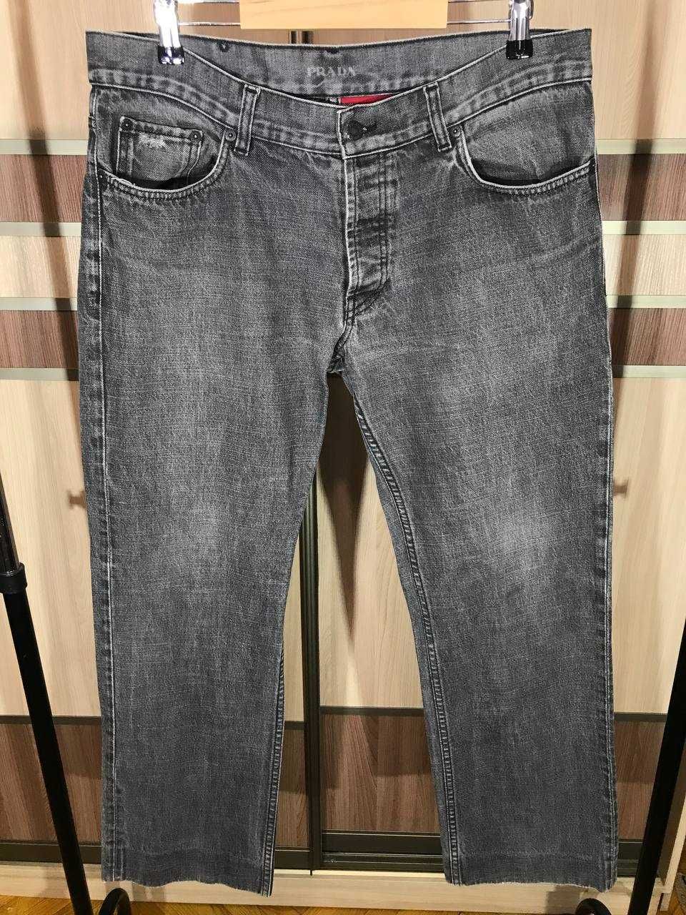 Мужские джинсы штаны Prada Vintage Size 35 оригинал