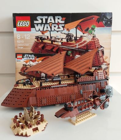 Lego Star Wars 6210 Barka żaglowa Jabby + instraukcja + pudełko.