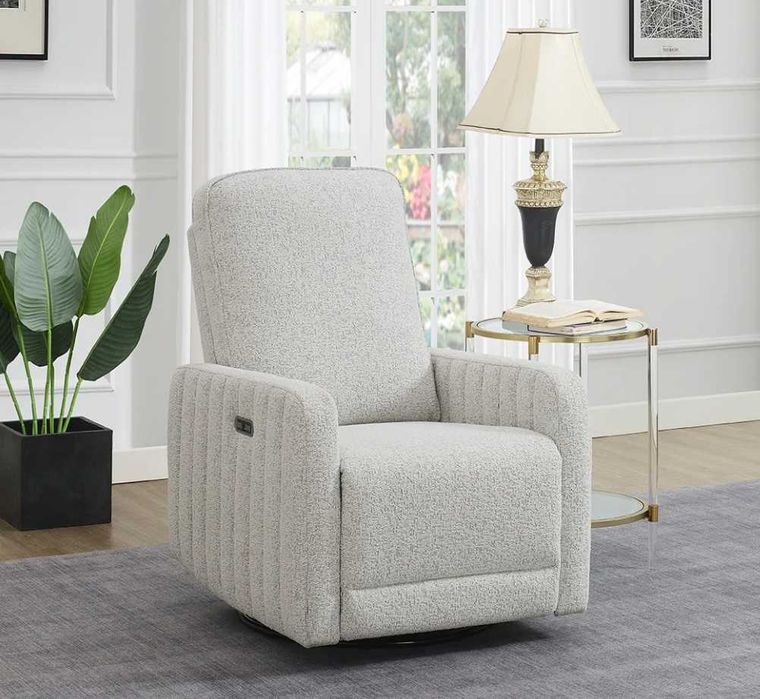 Fotel rozkładany elektrycznie, bujany i obrotowy. MODEL 3