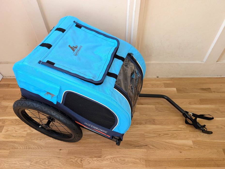 Hafenbande Przyczepka Rowerowa Cabby S dla psa 116x52x61cm do 20kg 857