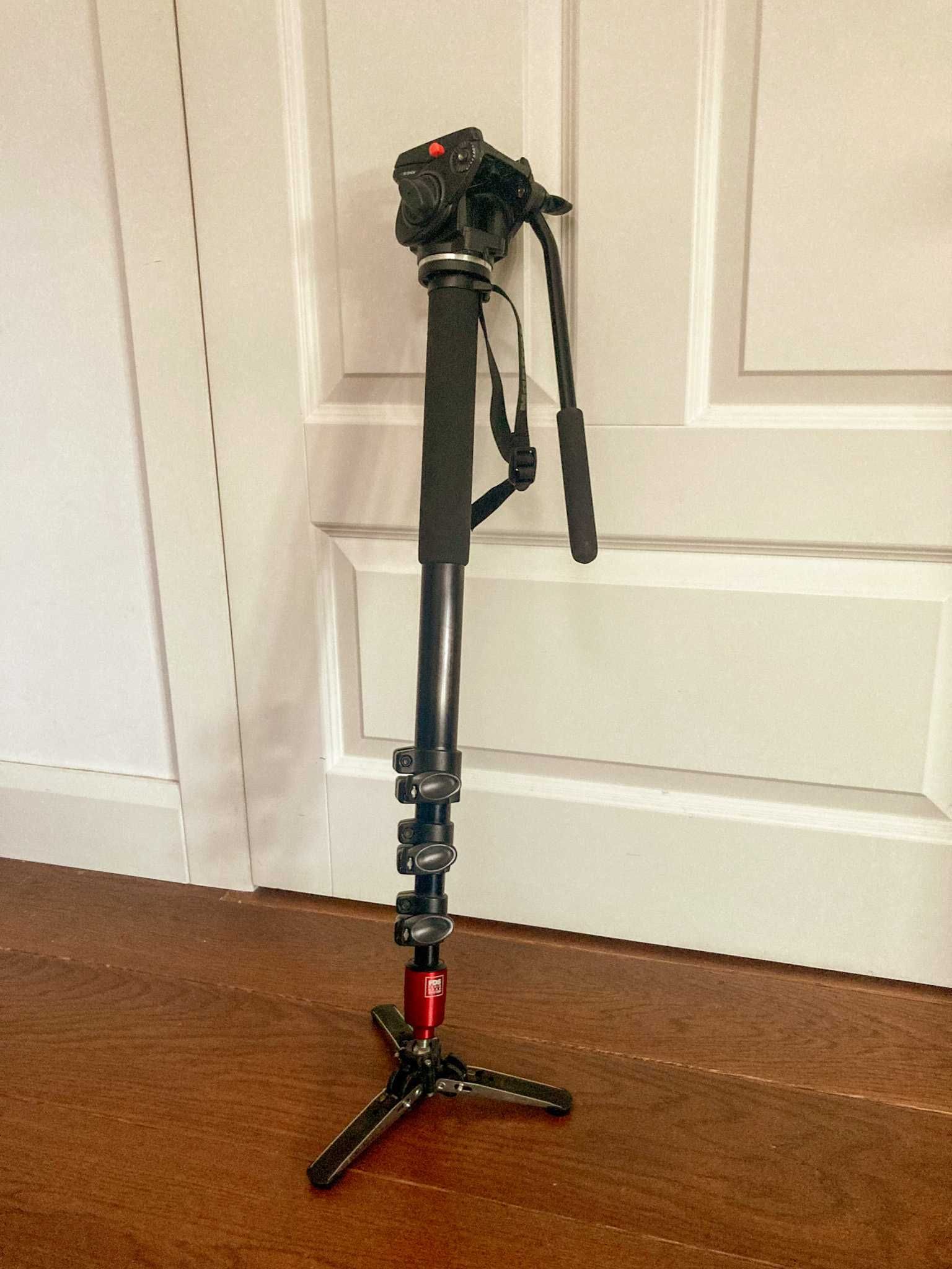 Statyw Monopod Manfrotto 561BHDV-1 z Głowicą Video 561BHDV JAK NOWY!