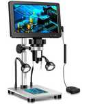 Цифровой микроскоп DM9 с HD 7" 1200x12mp дополнительной подсветкой