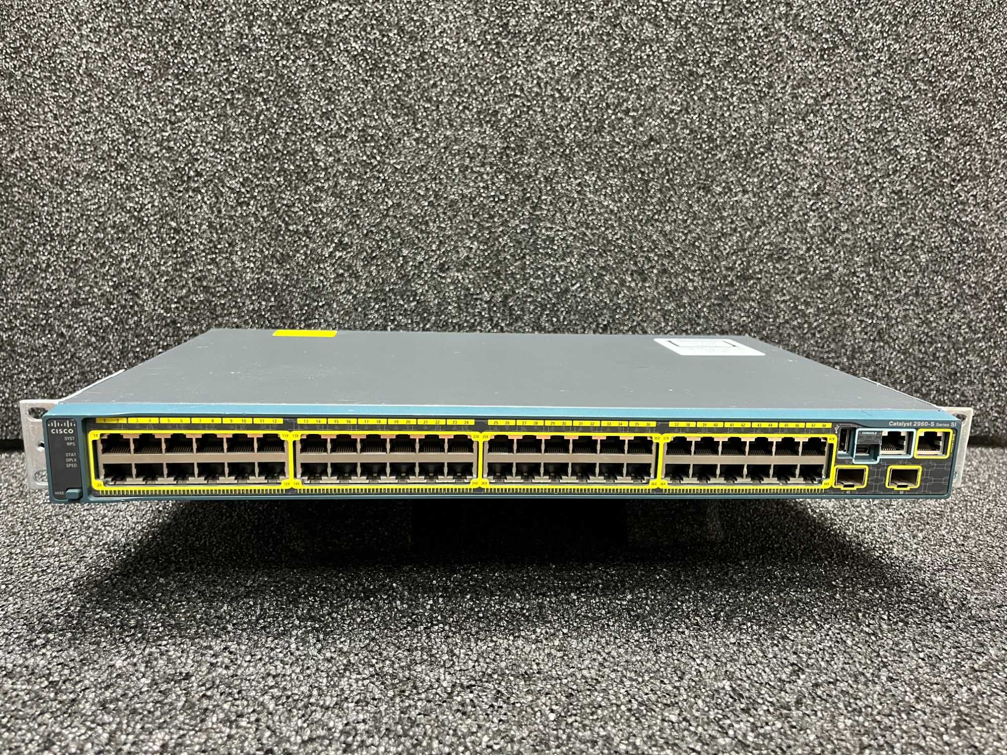 Комутатори Cisco WS-C2960S-48TS-S - Юнісфера