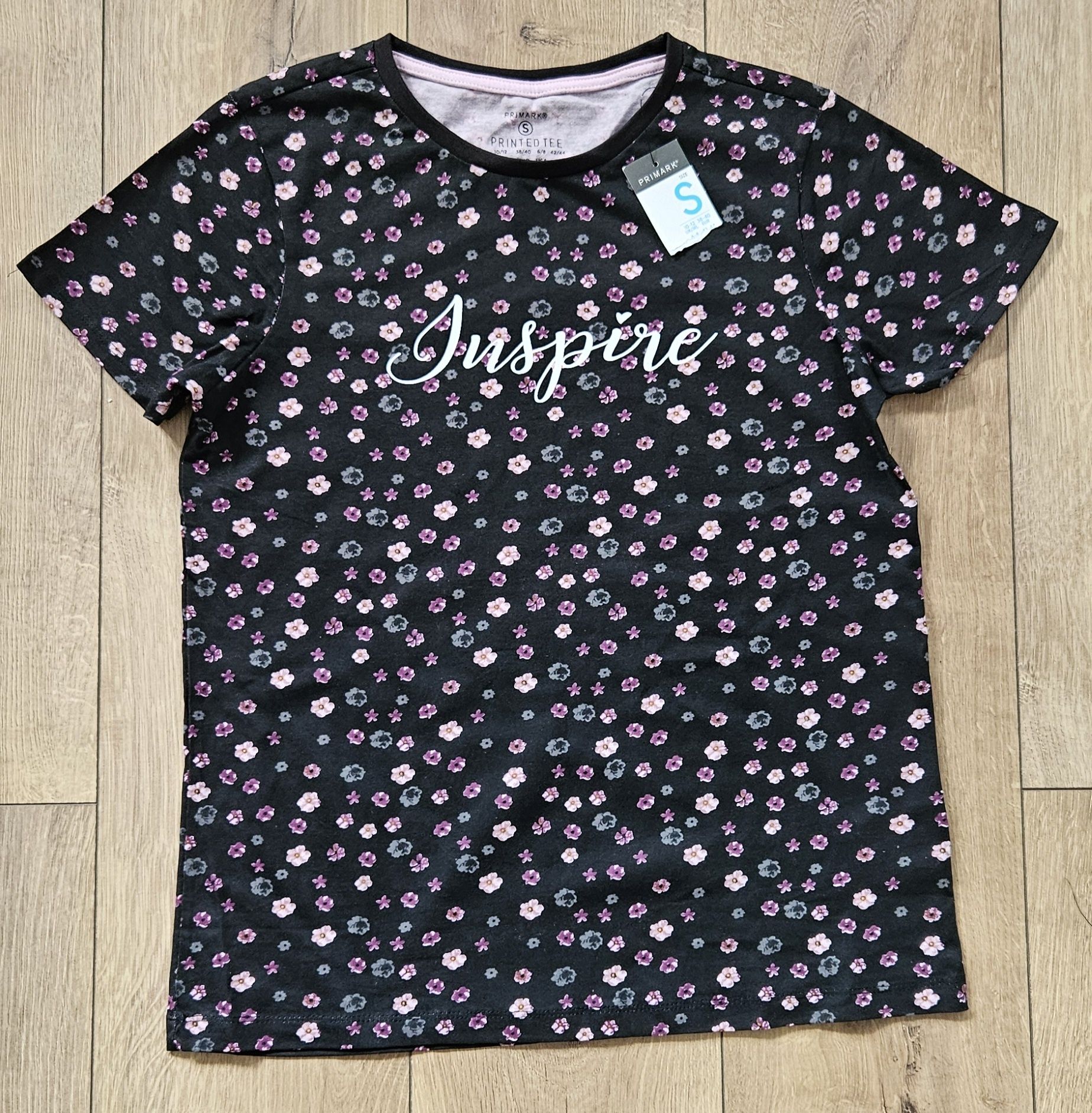 Primark Koszulka T-shirt Rozmiar S 38/40 kwiatki