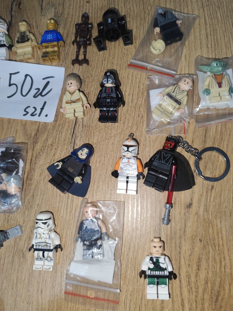 Figurki części LEGO star wars 50 zł -1 szt