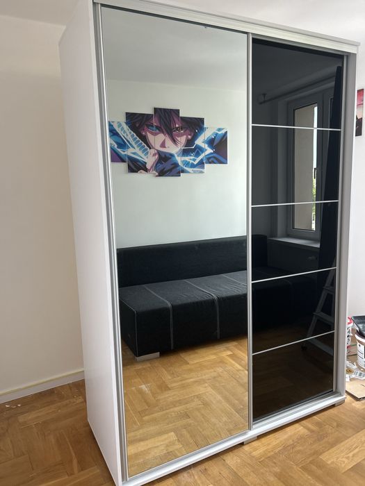 Szafa przesuwna biała