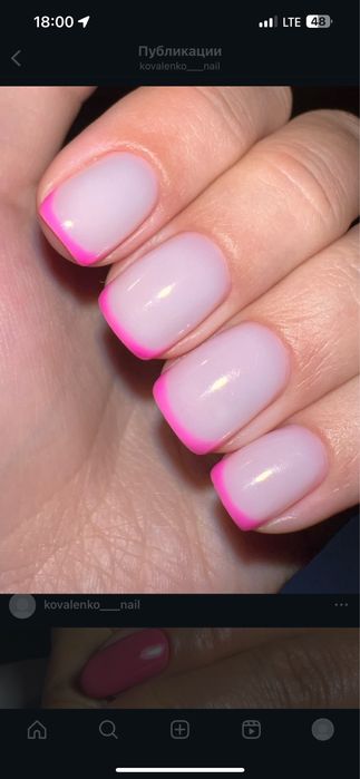 Маникюр , педикюр на дому Акварель 2