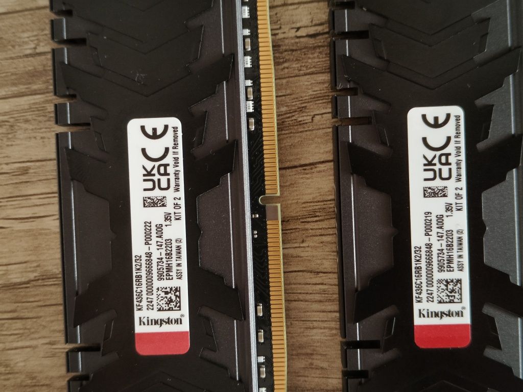 Pamięć RAM 32GB DDR4 2x16 3600mhz 16-20-20 Gwarancja