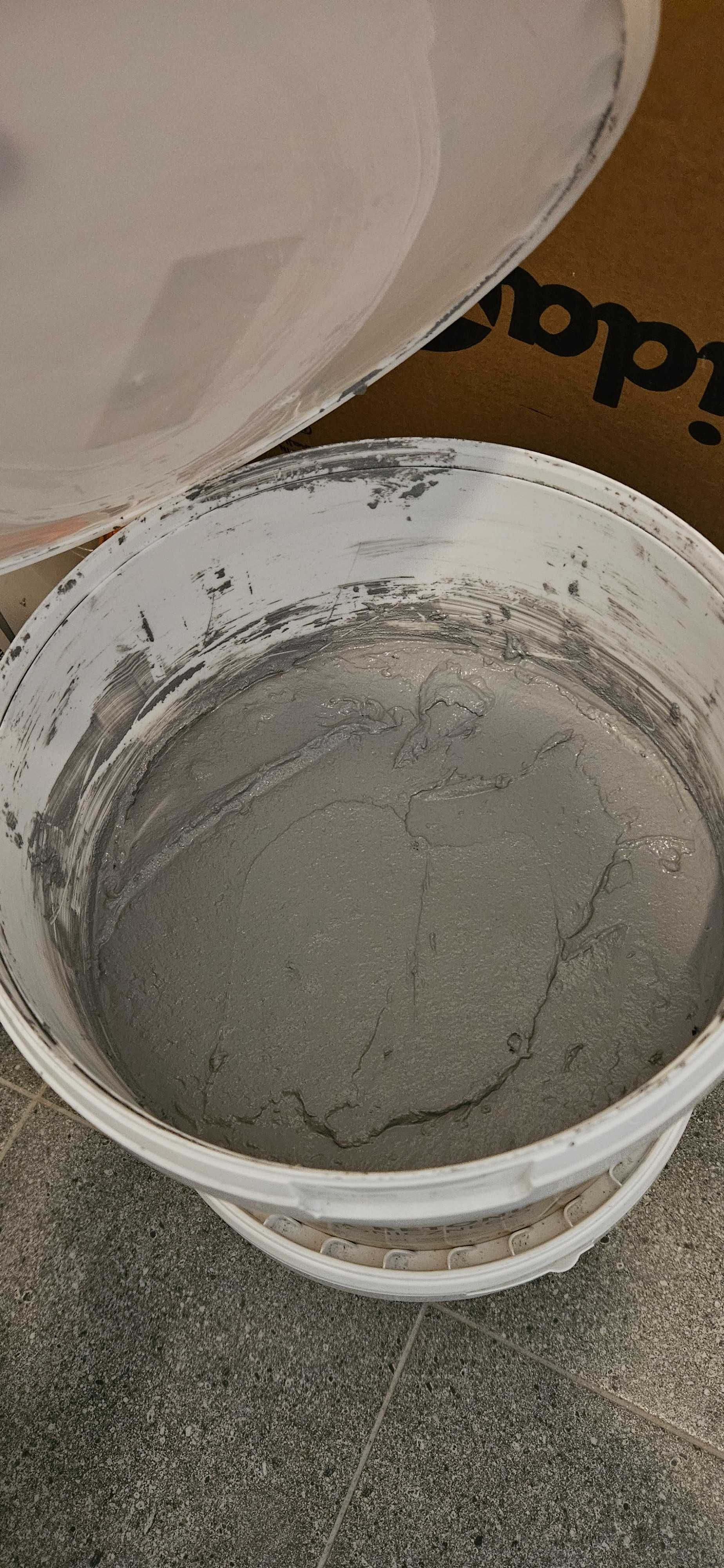 Kleib C25 tynk silikonowy imitacja betonu architektonicznego