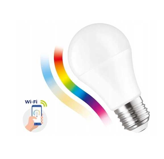 Żarówka LED E27 A60 13W = 98W 1500lm RGB+CCT 210° Smart TUYA WiFi