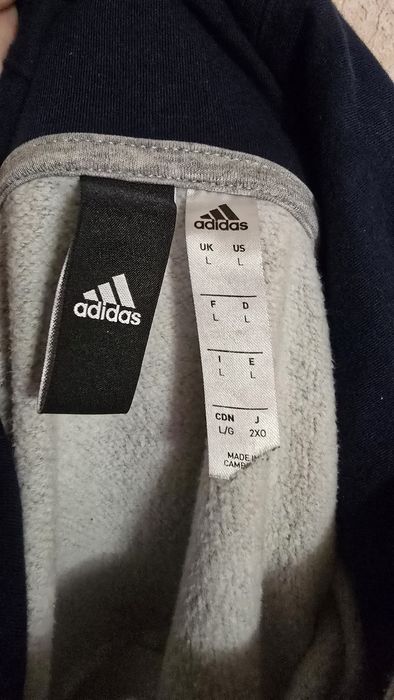 Фирменная кофта/худи adidas оригинал L