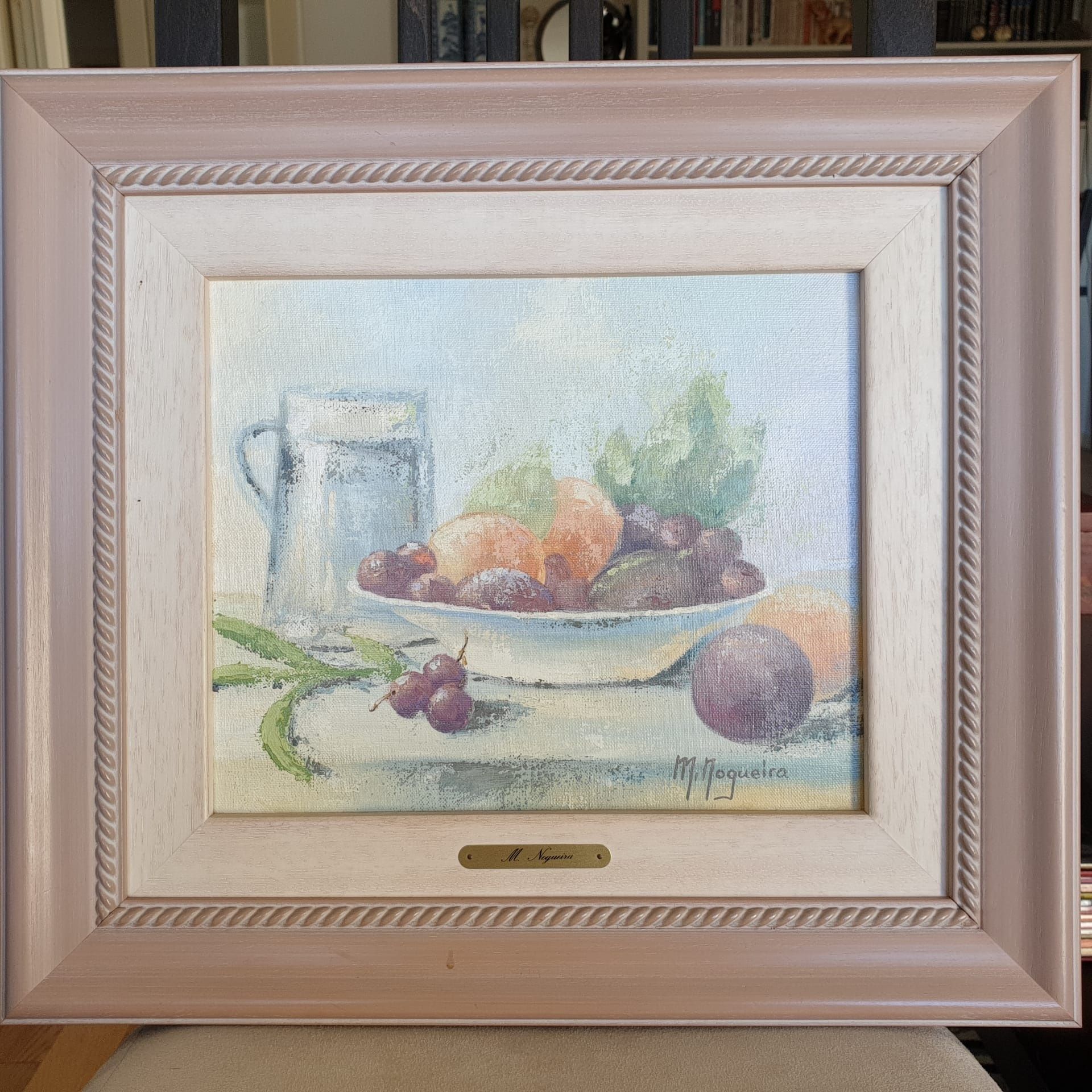 Quadros  com moldura em madeira
