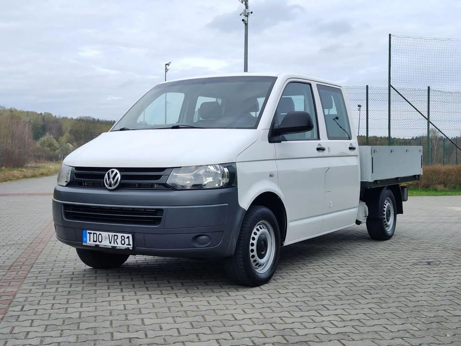 Volkswagen Transporter  VW T5 LIFT DOKA*2.0TDI 102KM*6 osób*z Niemiec*SUPER STAN!