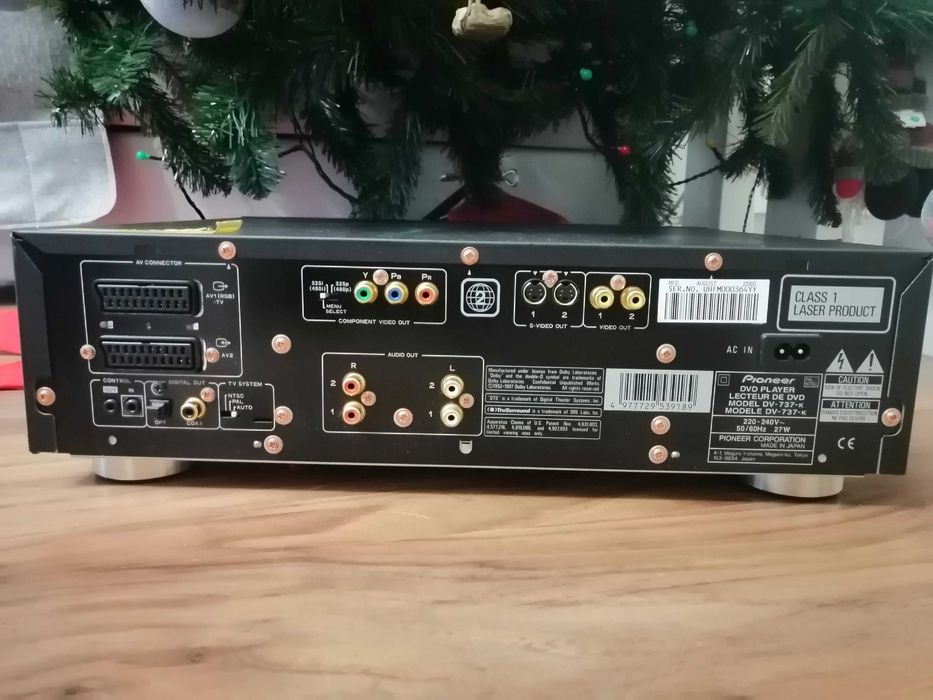Leitor CD/DVD Pioneer DV-737