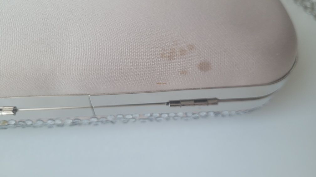 Torebka damska kopertówka na lancuszku Mascara ślub