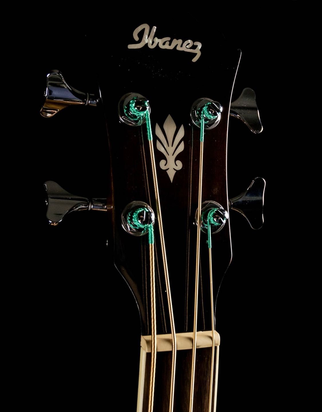 Baixo acústico Ibanez AEB10E mahogany (mogno) rosewood (pau rosa)