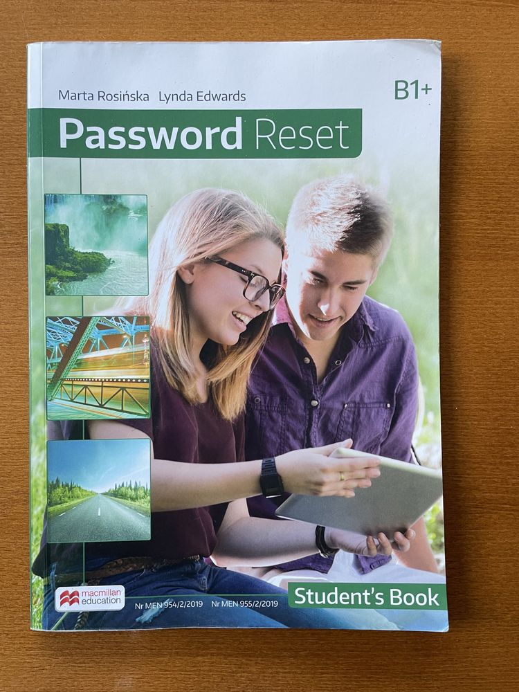 Password Reset B1+ Macmillan podręcznik